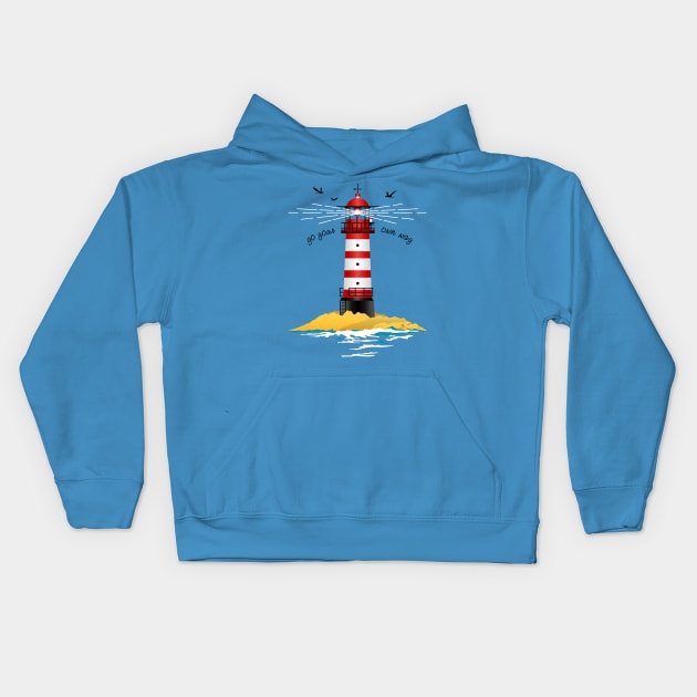 Go Your Own Way Kids Hoodie by lents